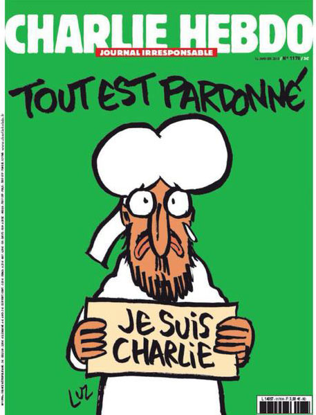 Mahomet en couverture du prochain Charlie Hebdo