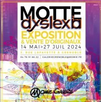 Exposition Motte - Dyslexia à la galerie Momie (Grenoble)